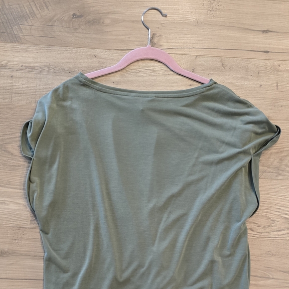 Olive Green Women's Top - Picture 3 of 6